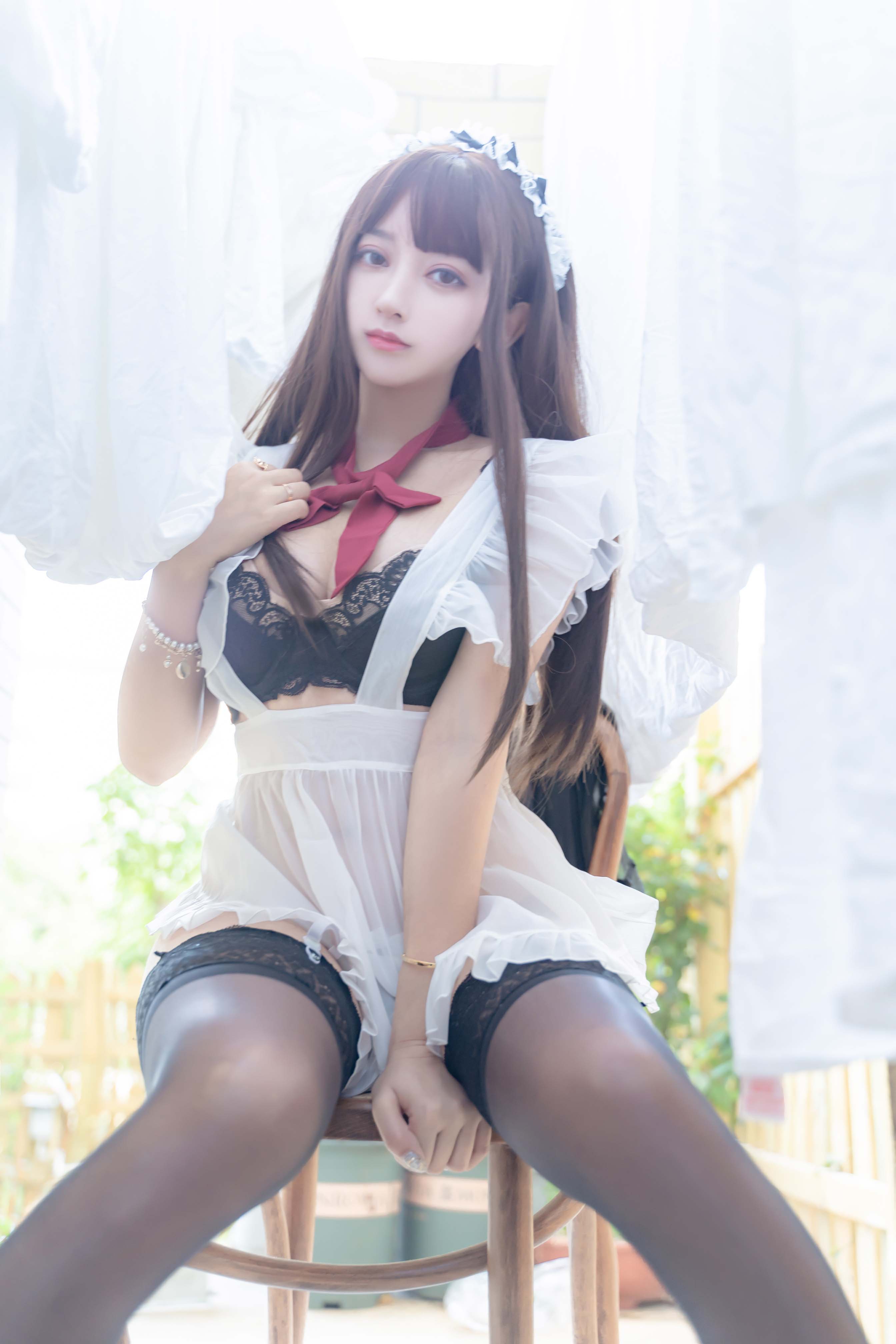 [过期米线线喵]NO.066女仆透插图1